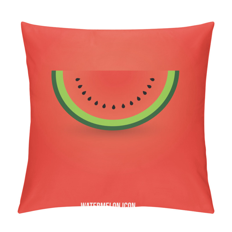 Personality  Watermelon Icon Pillow Covers