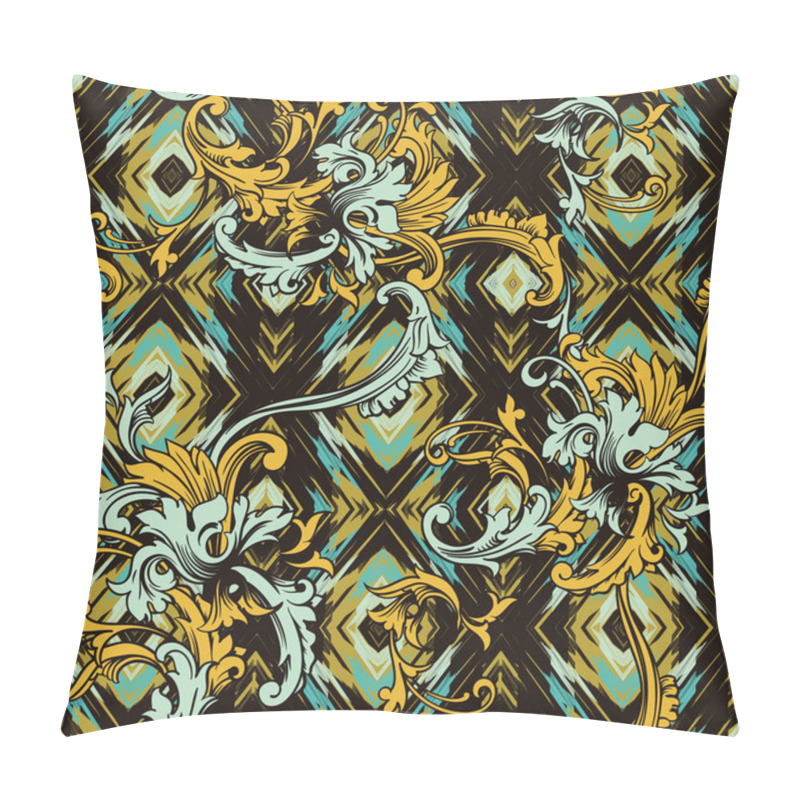 Personality  Eclectic Fabric Seamless Pattern. Pillow Covers