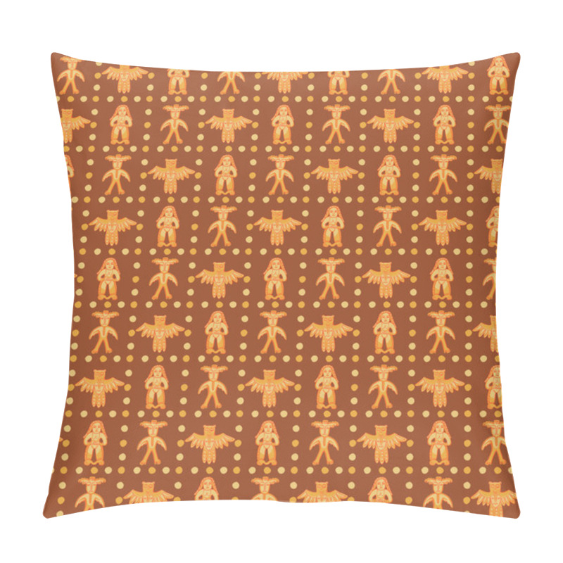 Personality  Vector Seamless Pattern Permian Pillow Covers