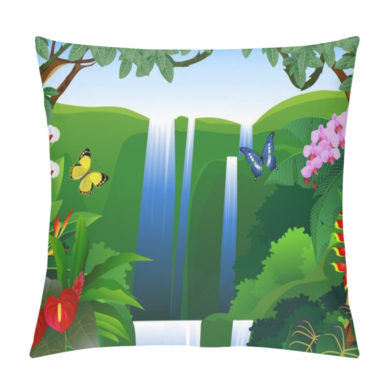 Personality  Beautiful Nature Background Pillow Covers