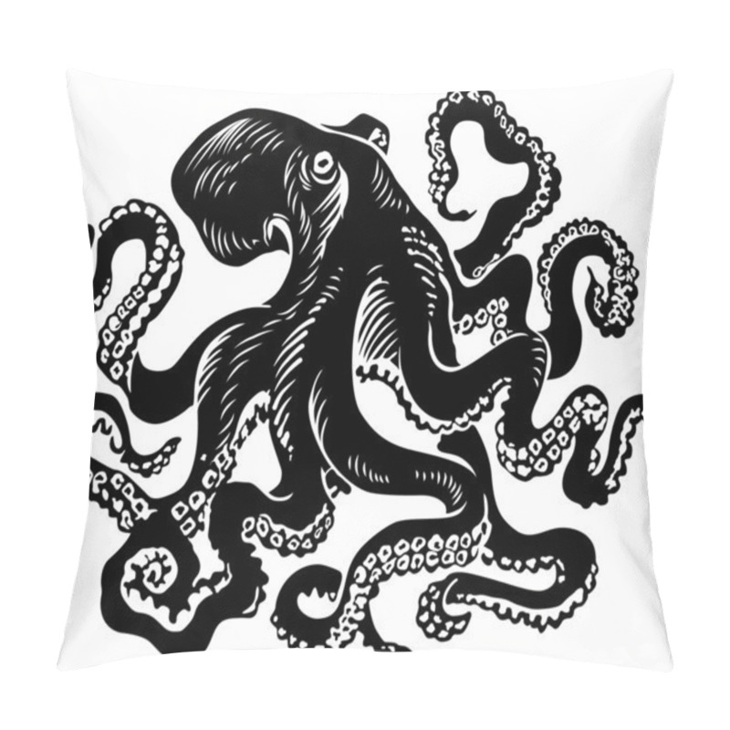 Personality  Octopus Pillow Covers