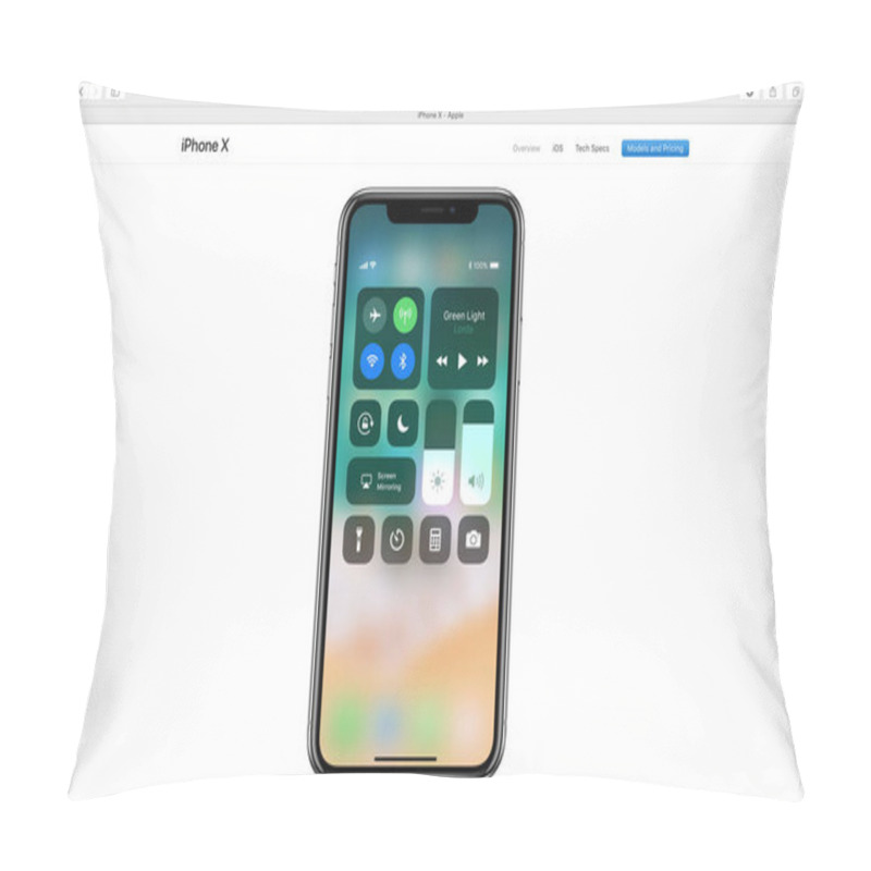 Personality  Apple Website Showcasing IPhone X 10  Pillow Covers