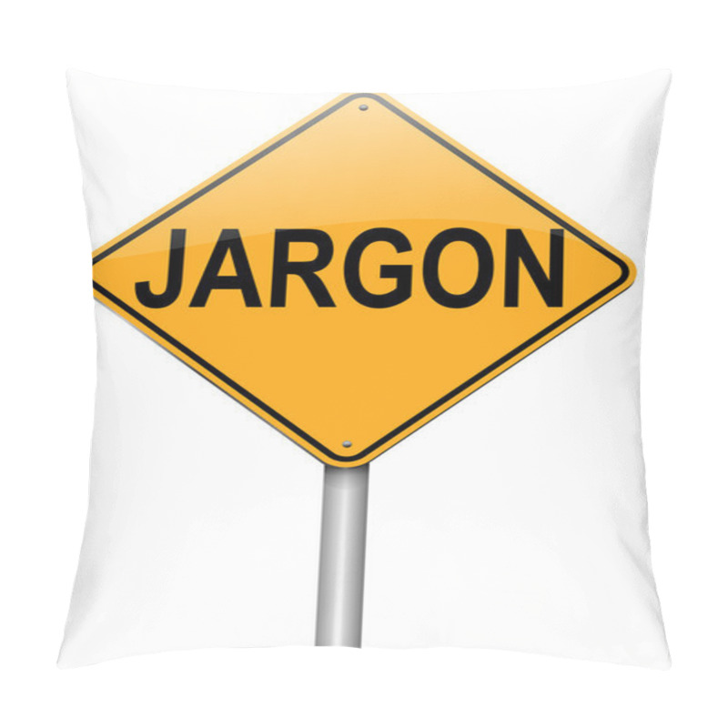 Personality  Jargon Concept. Pillow Covers