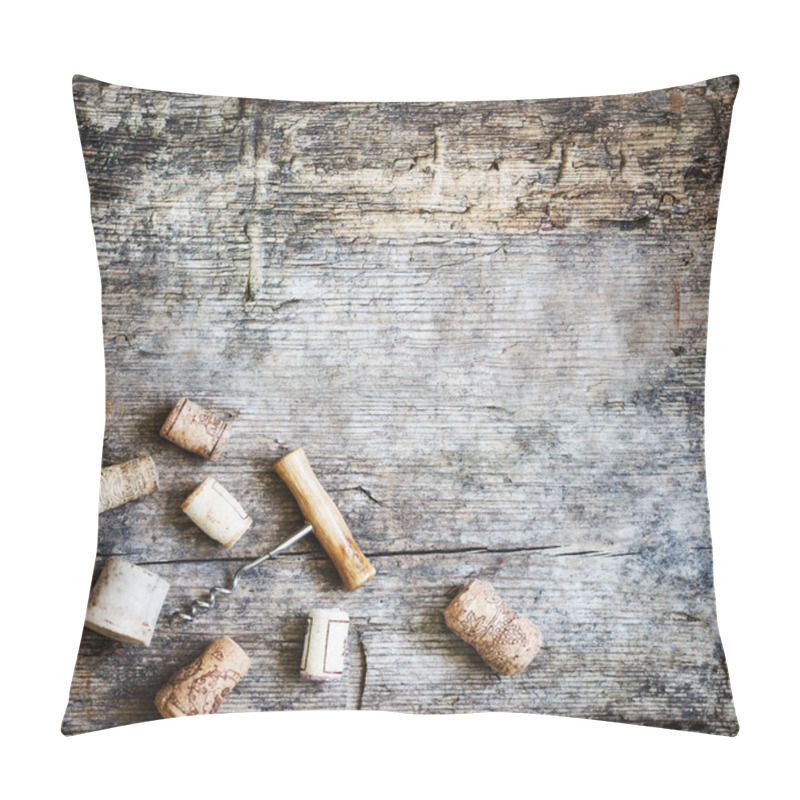 Personality  Bunch Of Wine Corks Pillow Covers