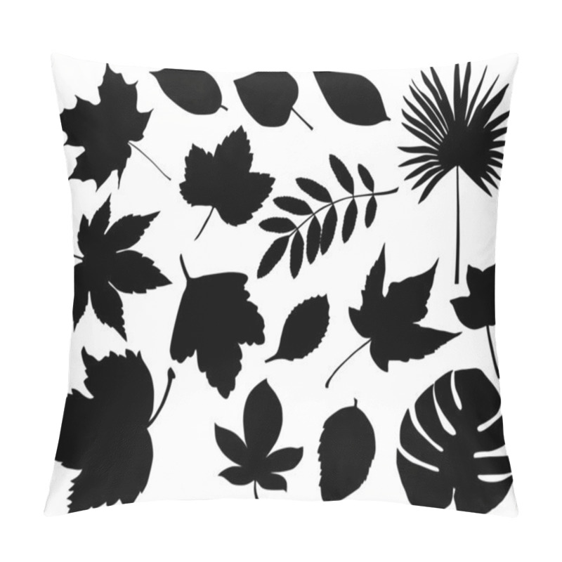 Personality  Foliage Silhouette Pillow Covers