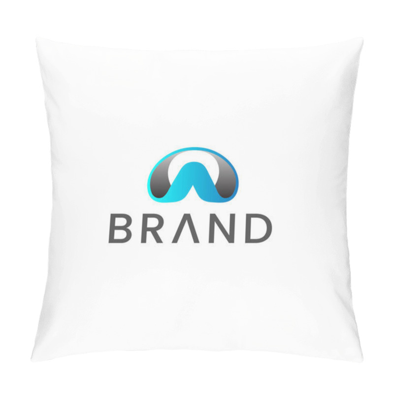 Personality  Alpha Letter A 3D Vehicle Monogram With White Background. Pillow Covers