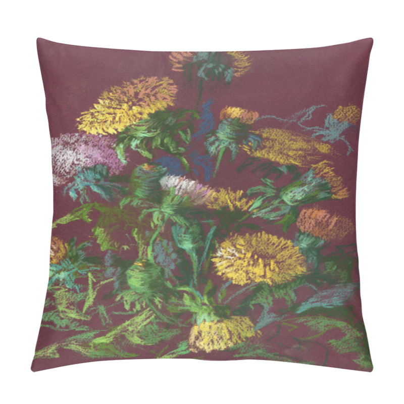 Personality  Bush Of Dandelions Pillow Covers