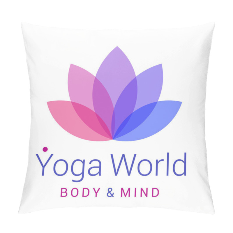 Personality  Lotus Flower As Symbol Of Yoga Pillow Covers