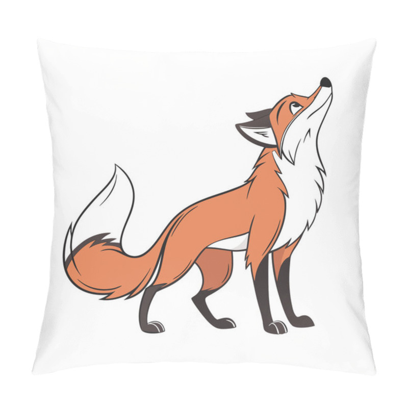 Personality  A Fox Vector Art Illustration