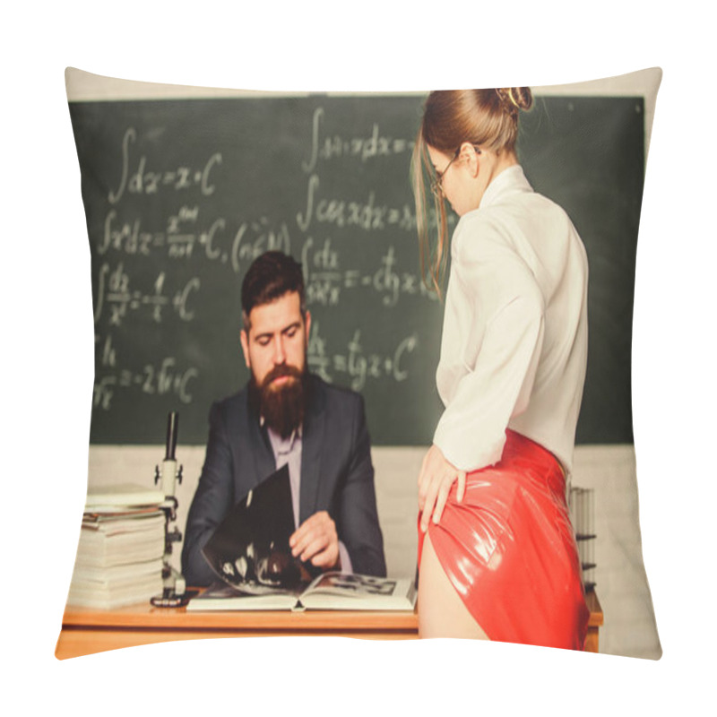 Personality  Seductive Offer. Check Knowledge. Desire For Knowledge. Sex Knowledge. Need For Real Experience. Teacher And Student. Sexy Seduction. Sexy Butt Red Latex Skirt In Front Of Teacher. Private Lesson Pillow Covers