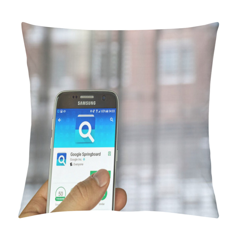 Personality  Google Springboard App Pillow Covers