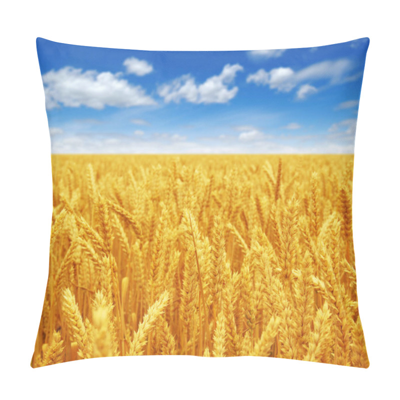 Personality  Wheat Field And Sky  Pillow Covers