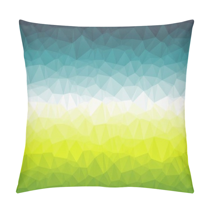 Personality  Creative Prismatic Background With Polygonal Pattern Pillow Covers