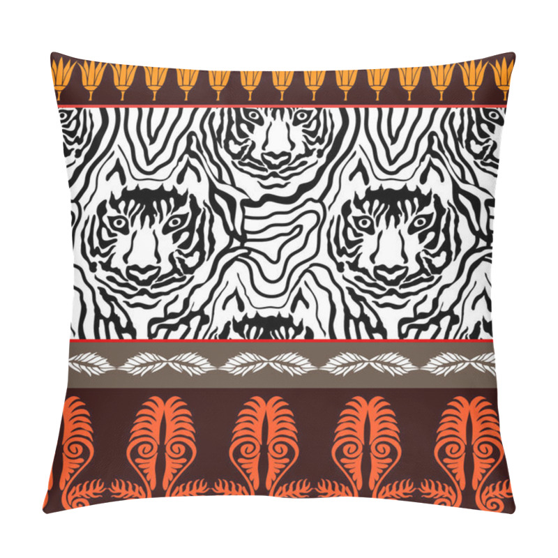 Personality  Optical Illusion Animal Print. Pillow Covers