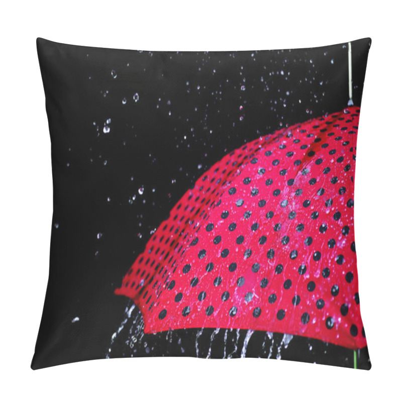 Personality  Rain Drop Umbrella Isolated Pillow Covers