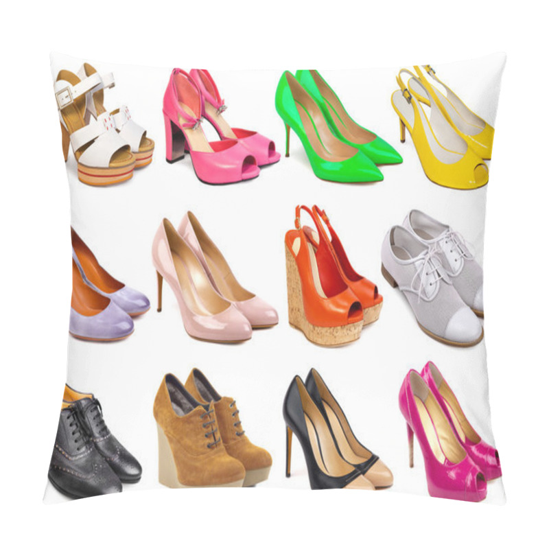 Personality  Female Footwear Collection-7 Pillow Covers