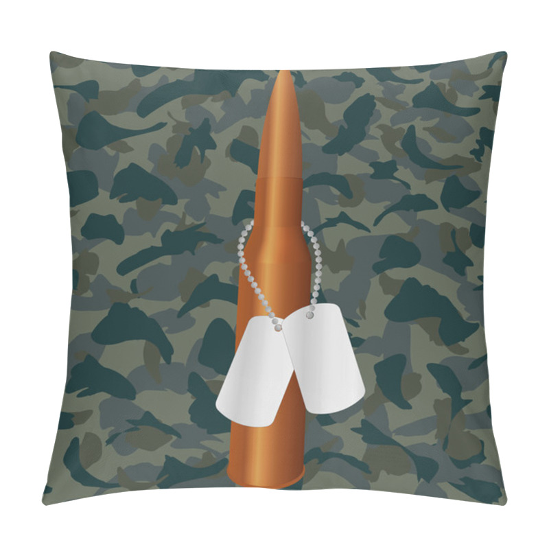 Personality  Bullet Soldiers Pillow Covers