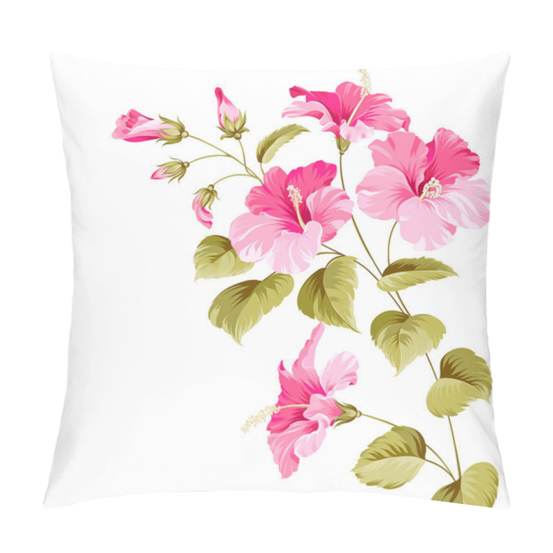 Personality  Flower Hibiscus Pillow Covers