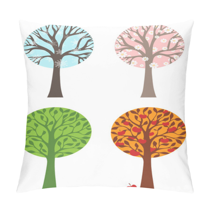 Personality  Four Seasons Pillow Covers