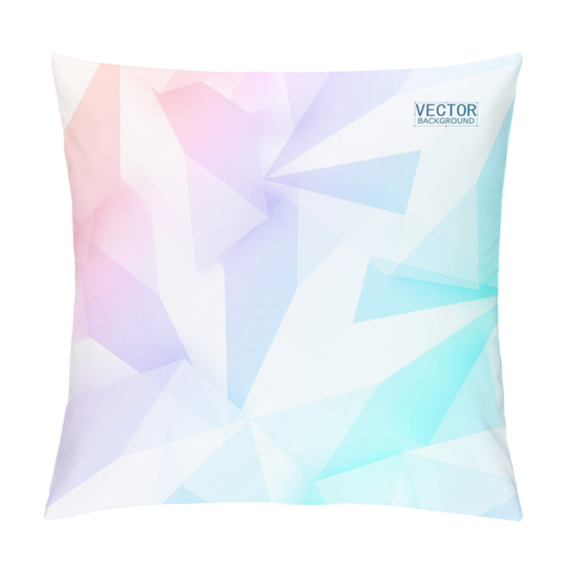 Personality  Abstract Polygon Triangles. Pillow Covers