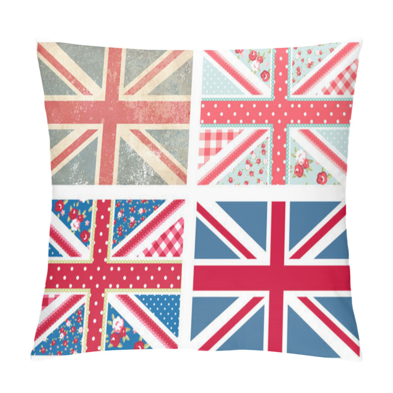 Personality  British Flags Pillow Covers