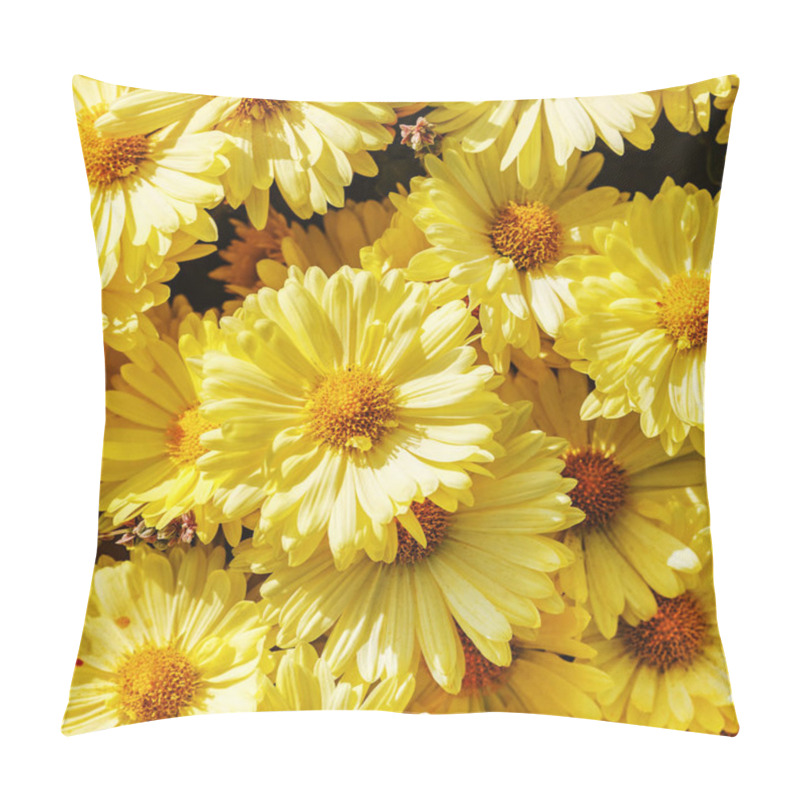 Personality  Many Yellow Flowers Pillow Covers