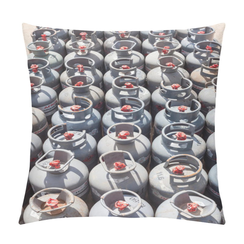 Personality  Liquid Petroleum Gas Bottles Refilling Station Pillow Covers