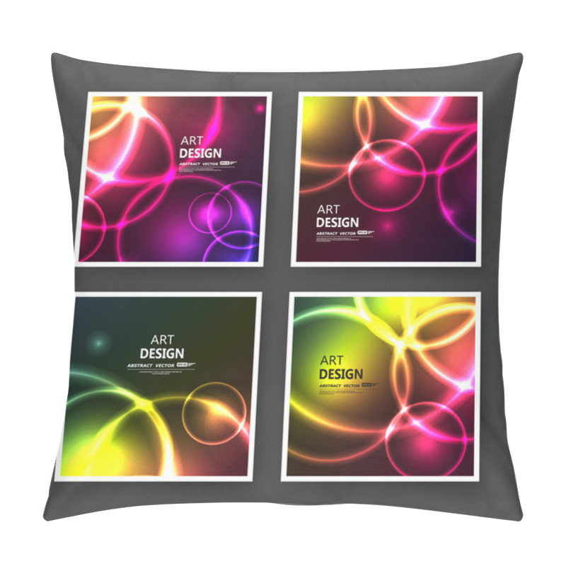 Personality  Abstract Composition. Bright A4 Brochure Cover Design. Patch Info Banner Frame. Text Font. Title Sheet Model Set. Modern Vector Front Page. Brand Logo Texture. Color Figures Image Icon. Ad Flyer Fiber Pillow Covers