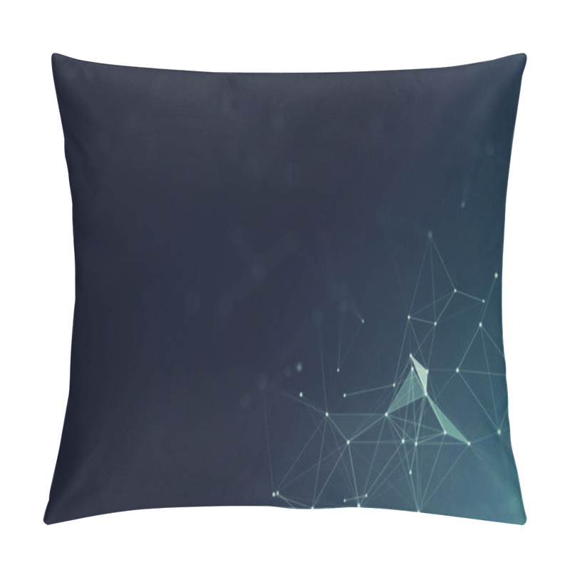 Personality  Data Visualization In Form Of Polygonal Shapes  Pillow Covers