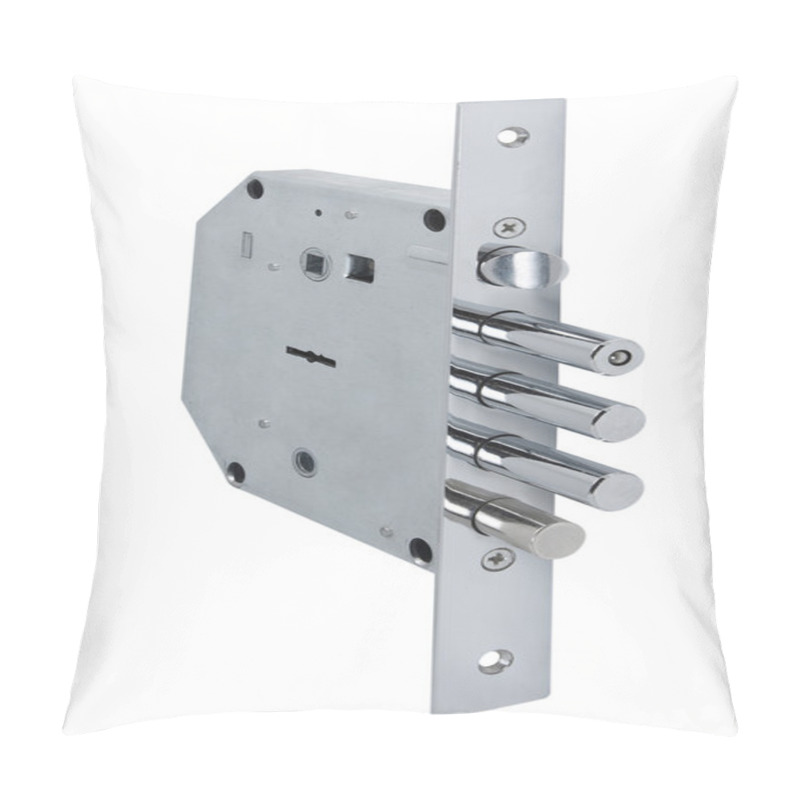 Personality  Silver Door Lock Pillow Covers