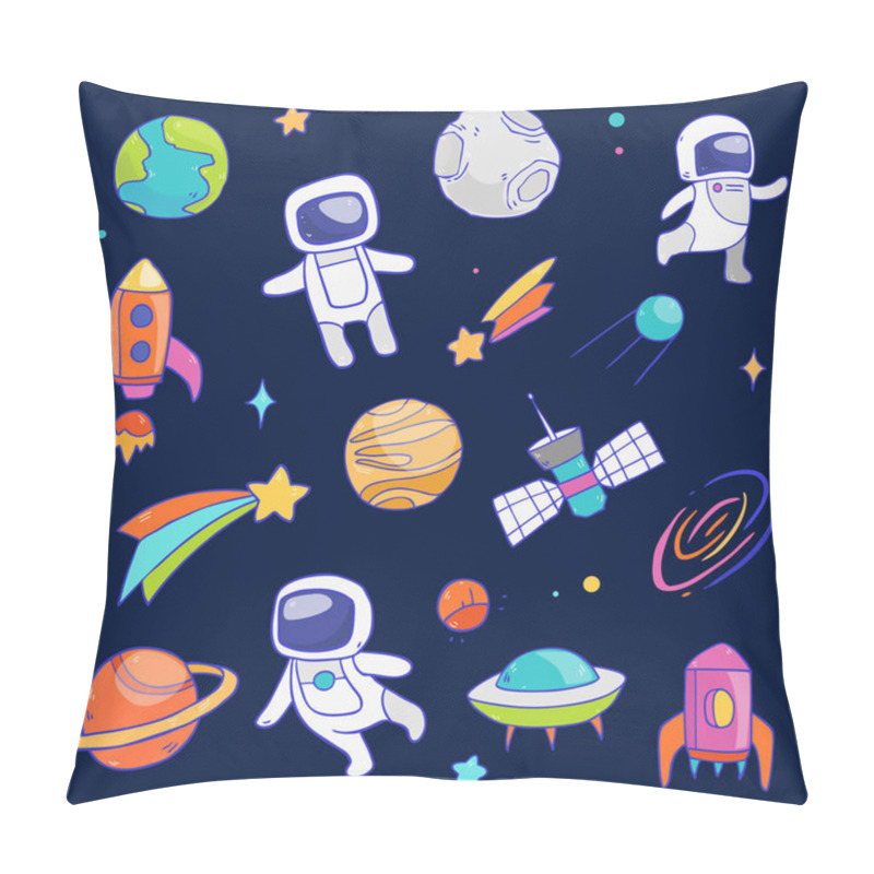 Personality  Outer Space Pattern  Pillow Covers