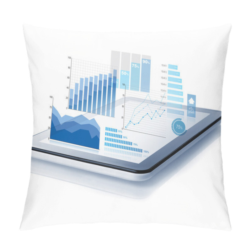 Personality  Diagrams Projecting From Tablet Pillow Covers