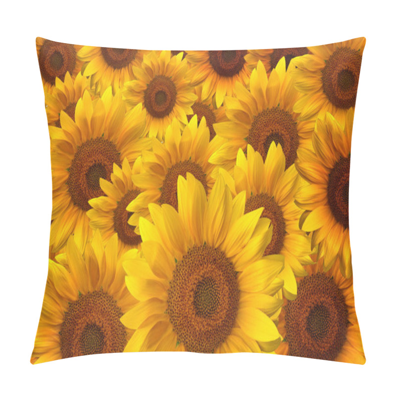 Personality  Sunflowers Pillow Covers