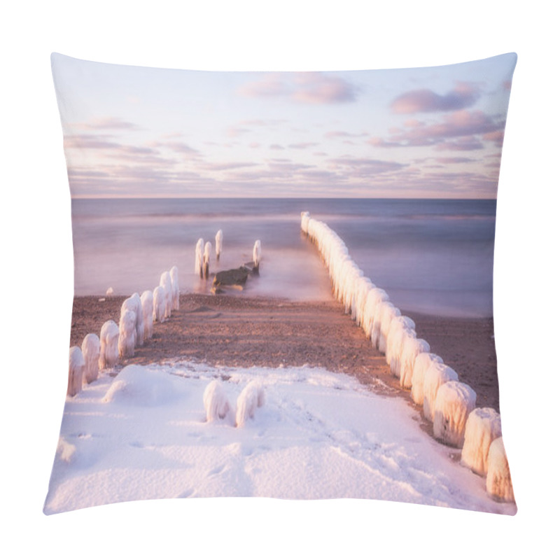 Personality  Winter In The Baltic Sea , Poland Pillow Covers