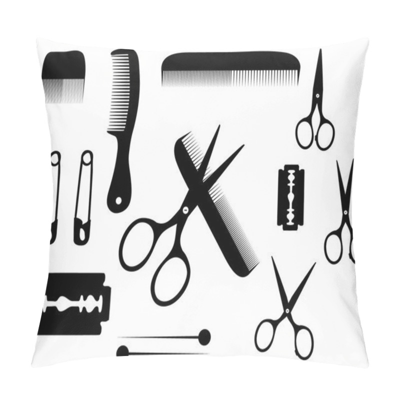 Personality  Barber Or Hairdresser Accessories Pillow Covers