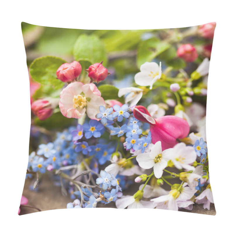 Personality  Spring Flowers Close Up Pillow Covers