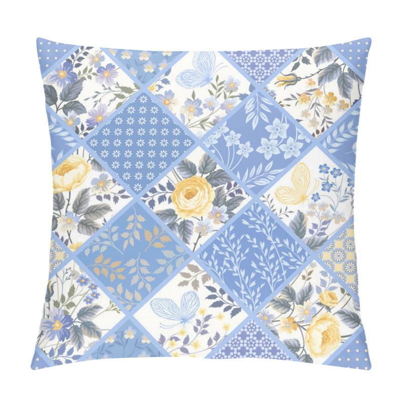 Personality  Seamless Patchwork Pattern Pillow Covers