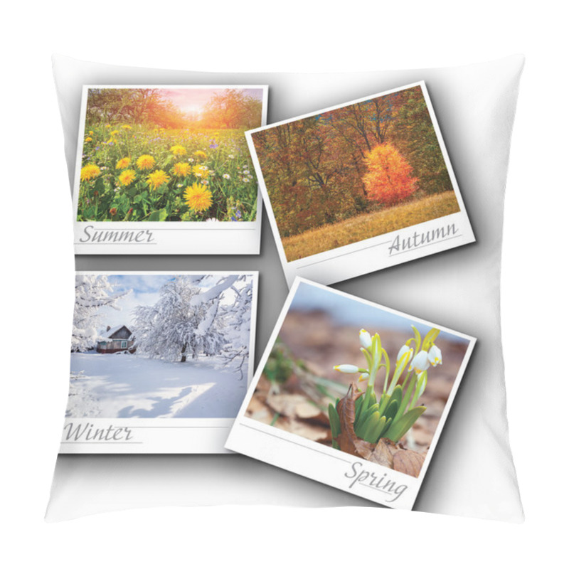 Personality  Set Of 4 Seasons Pillow Covers