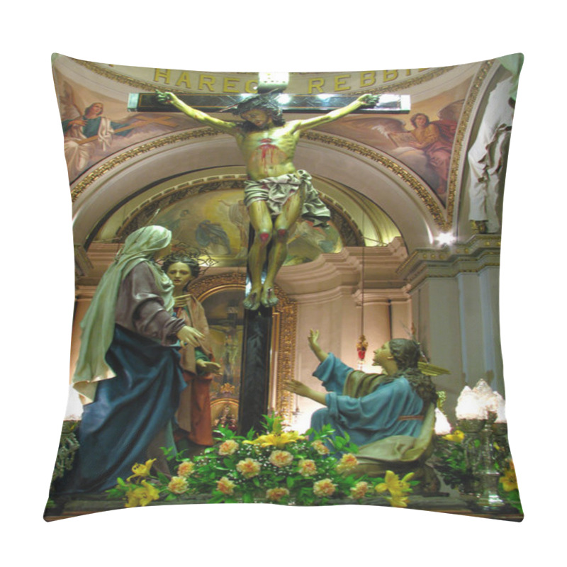 Personality  The Crucifixion Pillow Covers