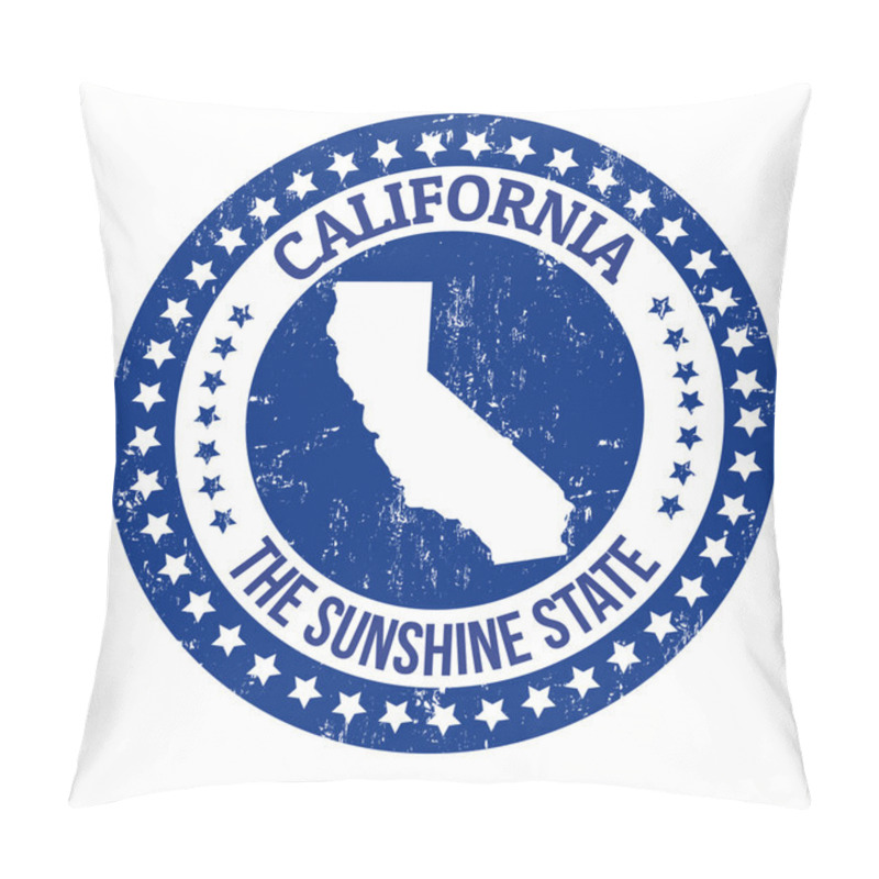 Personality  California Stamp Pillow Covers