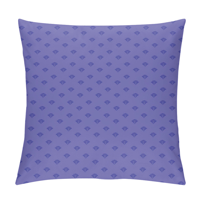 Personality  All Over Flowers With Violet Background Vector Art And Texture For Fashion Pillow Covers