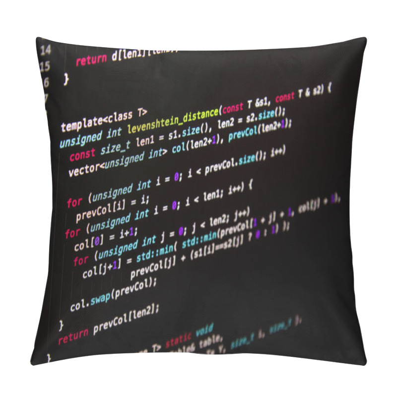 Personality  Abstract Programming Code Pillow Covers