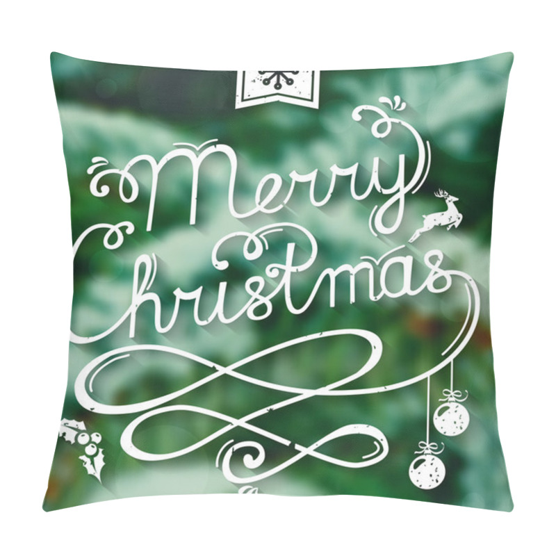 Personality  Vector Christmas Card Pillow Covers