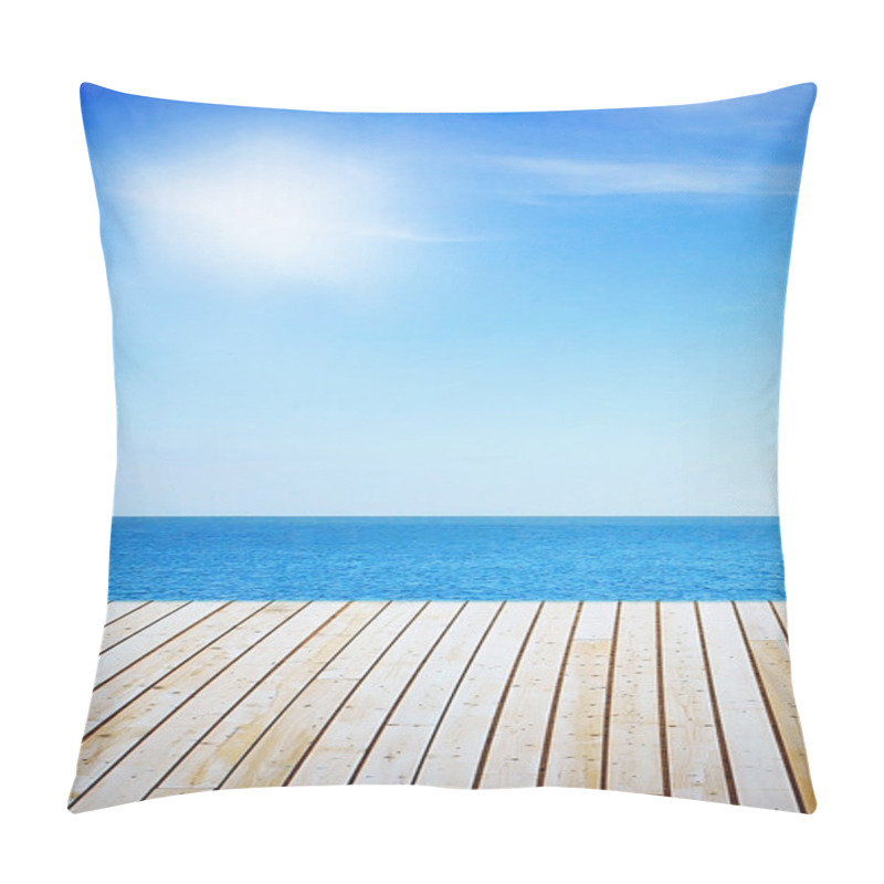 Personality  Pier Near Sea Pillow Covers