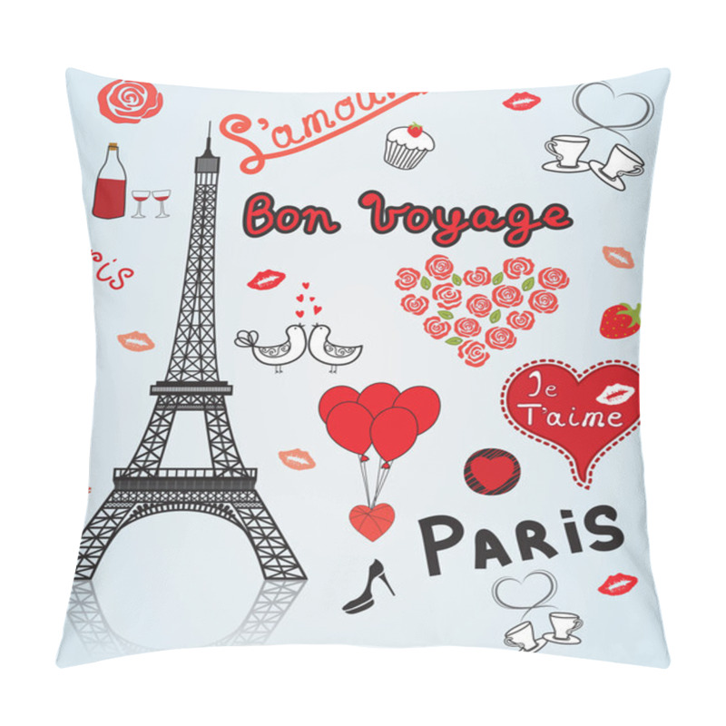 Personality  Paris, Love, Romance Pillow Covers