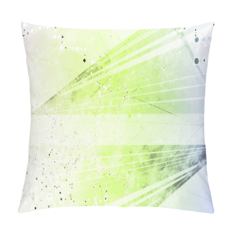 Personality  Generic Grunge Futuristic Tech Abstract Background Wallpaper Pillow Covers