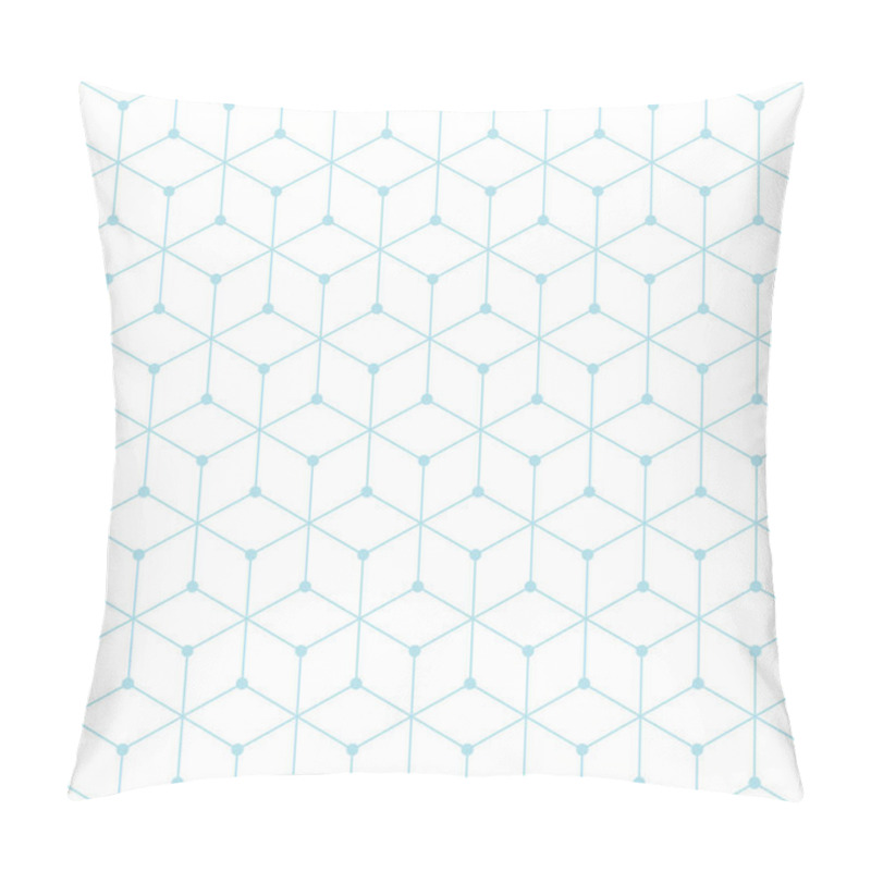 Personality  Sacred Geometry Grid Graphic Deco Hexagon Pattern Pillow Covers