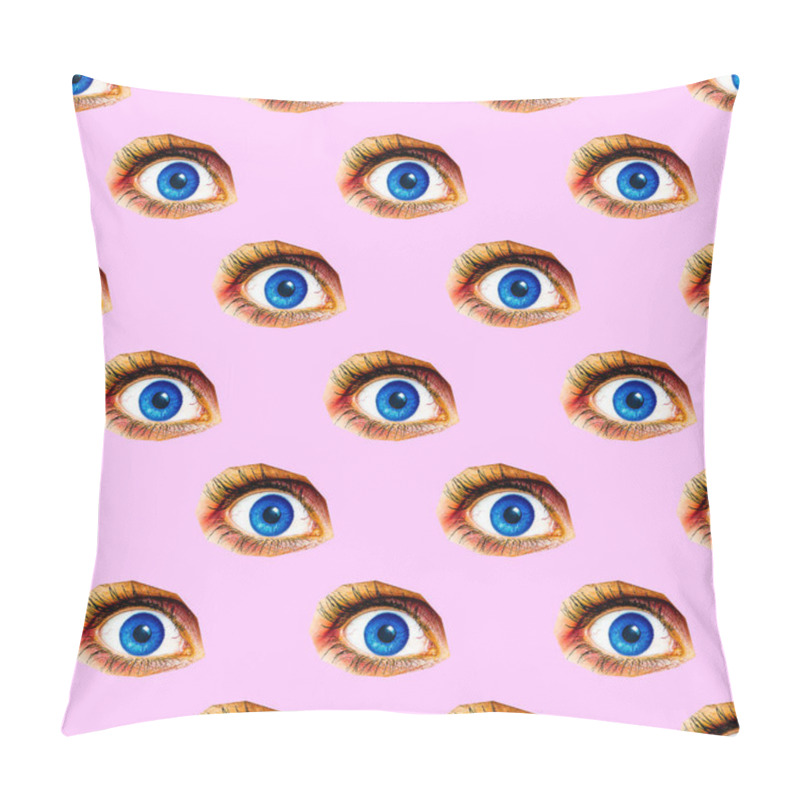 Personality  Seamless Pattern. Ey Pillow Covers