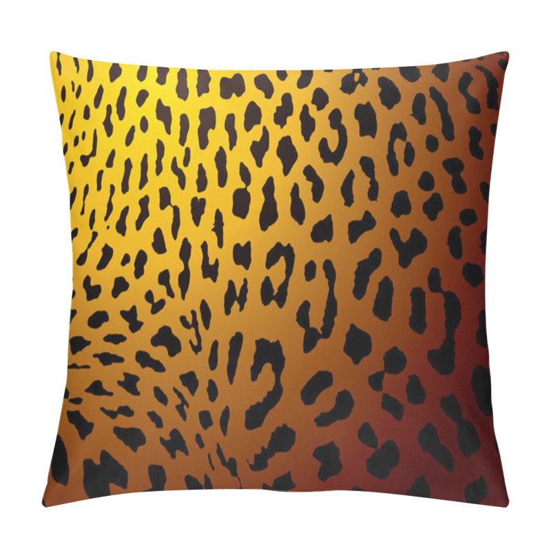 Personality  Leopard Skin Gold Pillow Covers