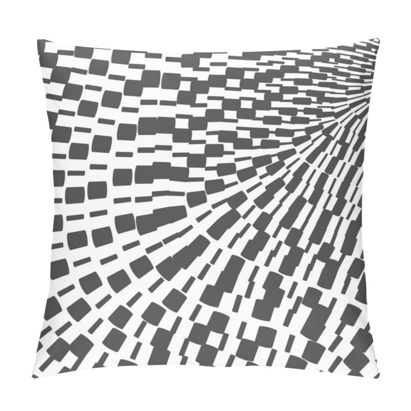 Personality  Monochrome Drawing Texture. Line And Stroke Composition. Pillow Covers